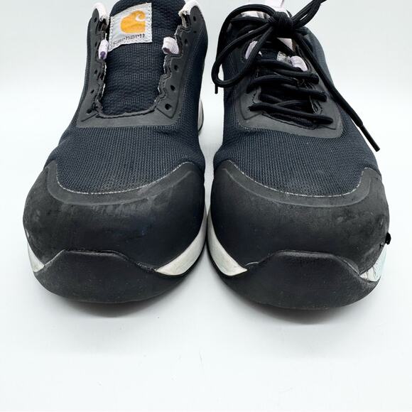 Carhartt Women's Force 3 Inch EH Nano Toe Work Shoe Black/Amethyst Size 10 - Picture 6 of 14